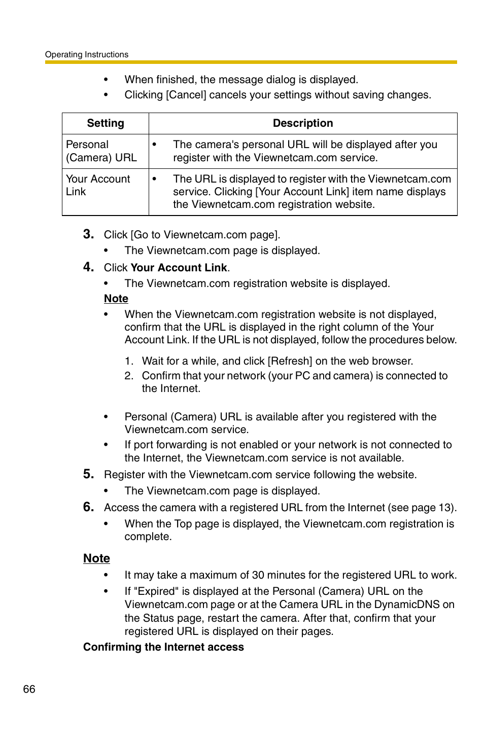 Panasonic KX-HCM110A User Manual | Page 66 / 176