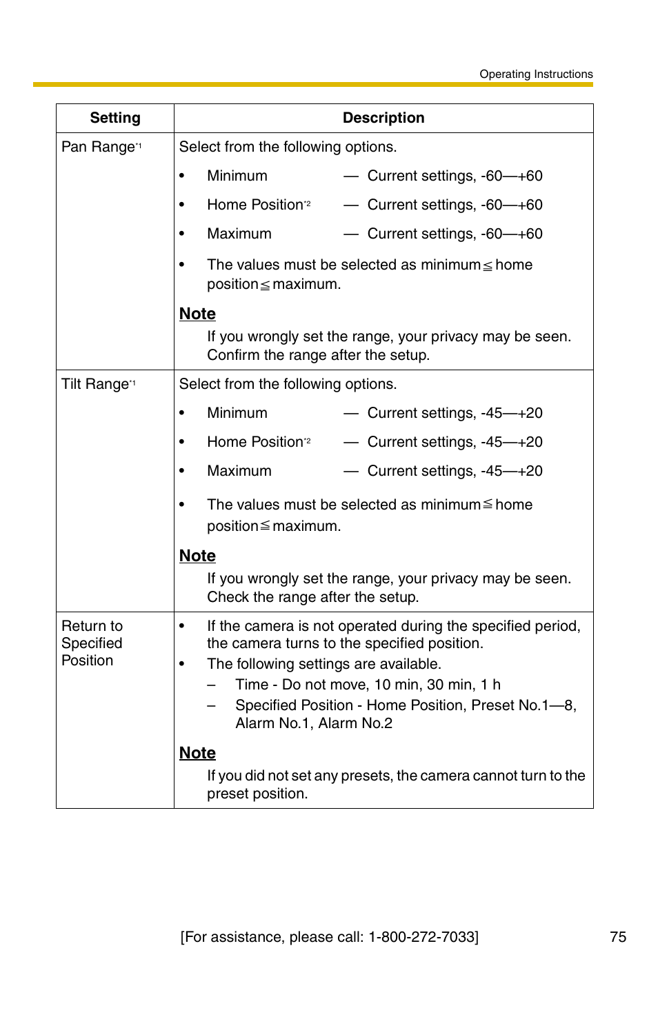 Panasonic KX-HCM110A User Manual | Page 75 / 176
