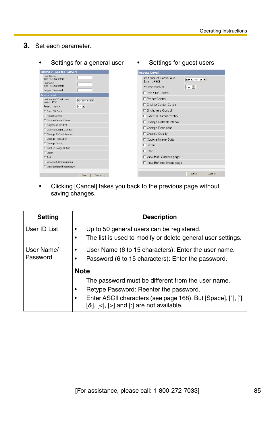 Panasonic KX-HCM110A User Manual | Page 85 / 176