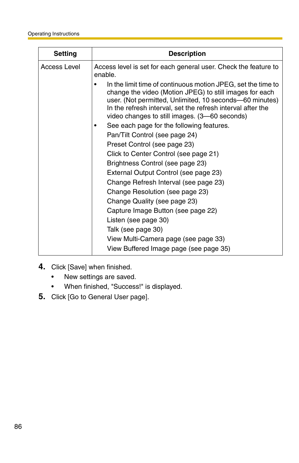 Panasonic KX-HCM110A User Manual | Page 86 / 176