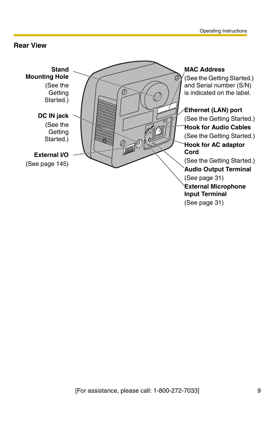Panasonic KX-HCM110A User Manual | Page 9 / 176