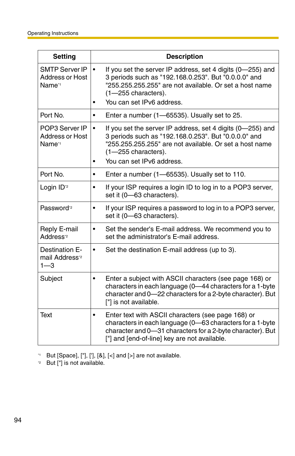 Panasonic KX-HCM110A User Manual | Page 94 / 176