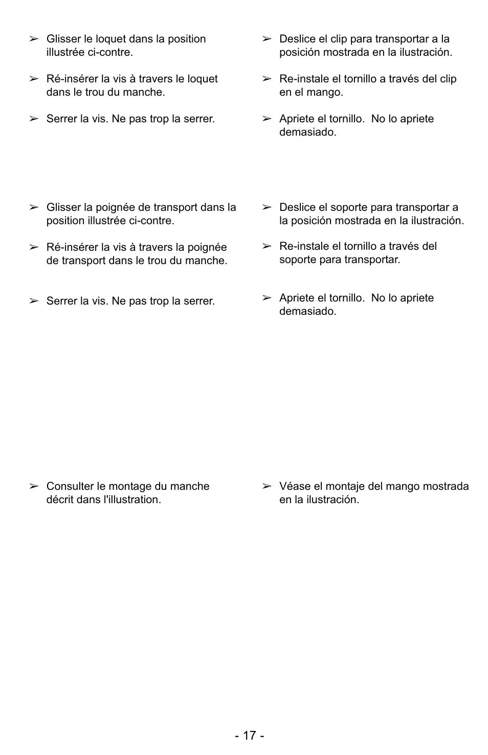 Panasonic MC-UG728 User Manual | Page 17 / 64