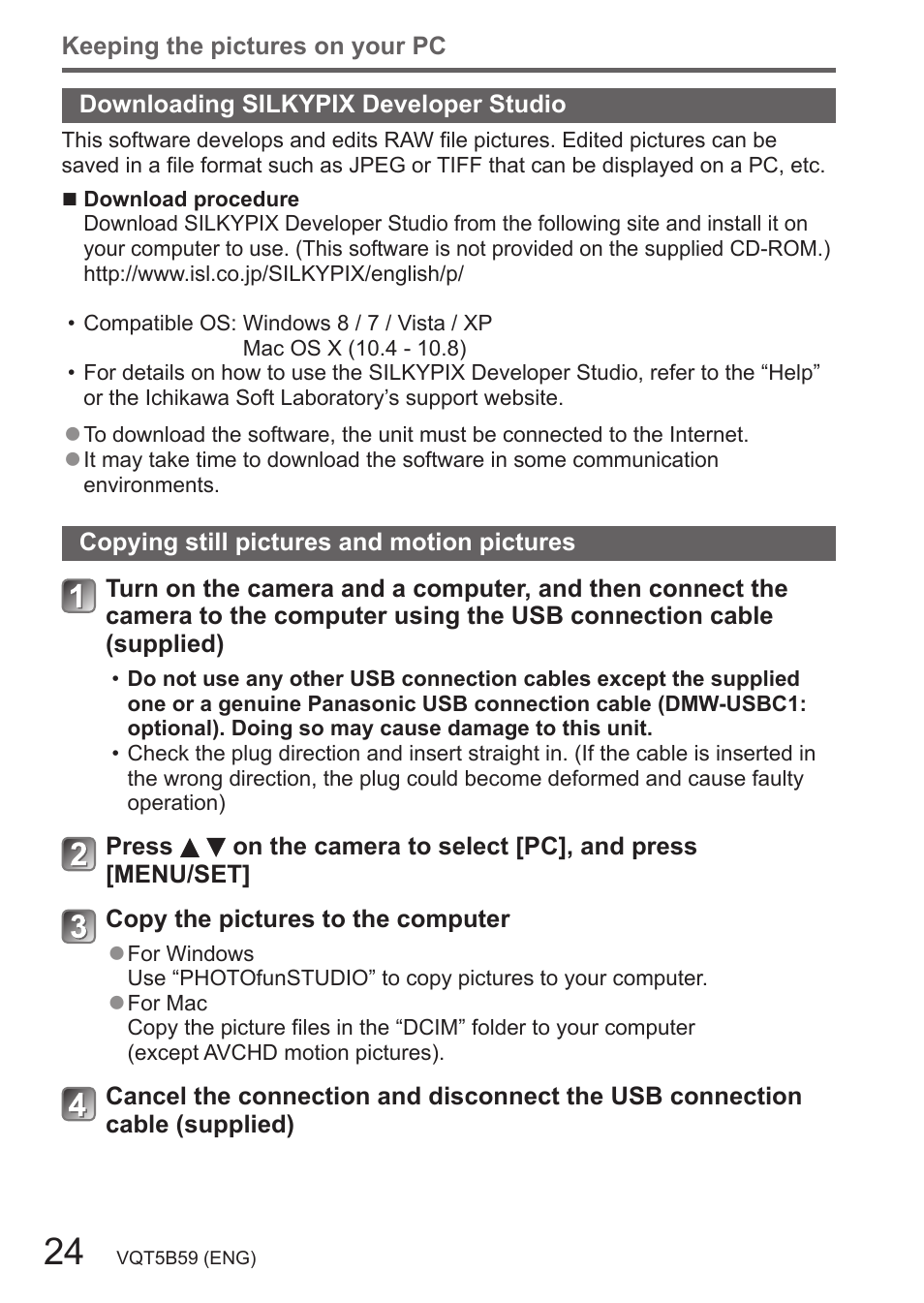Panasonic DMC-FZ70K User Manual | Page 24 / 34