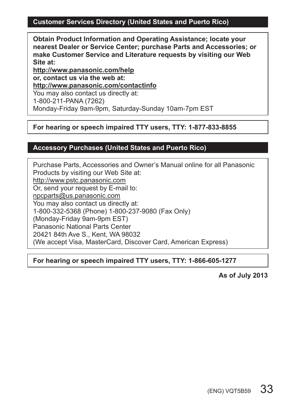Panasonic DMC-FZ70K User Manual | Page 33 / 34
