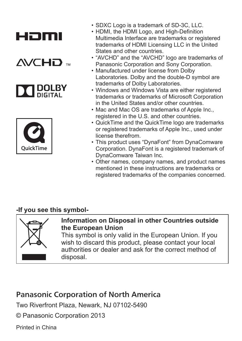 Panasonic DMC-FZ70K User Manual | Page 34 / 34