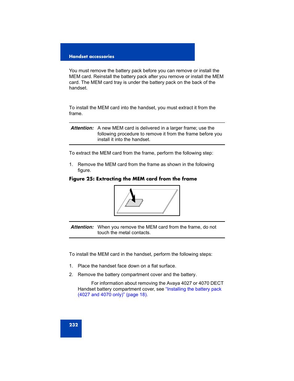Avaya 4075 User Manual | Page 232 / 252