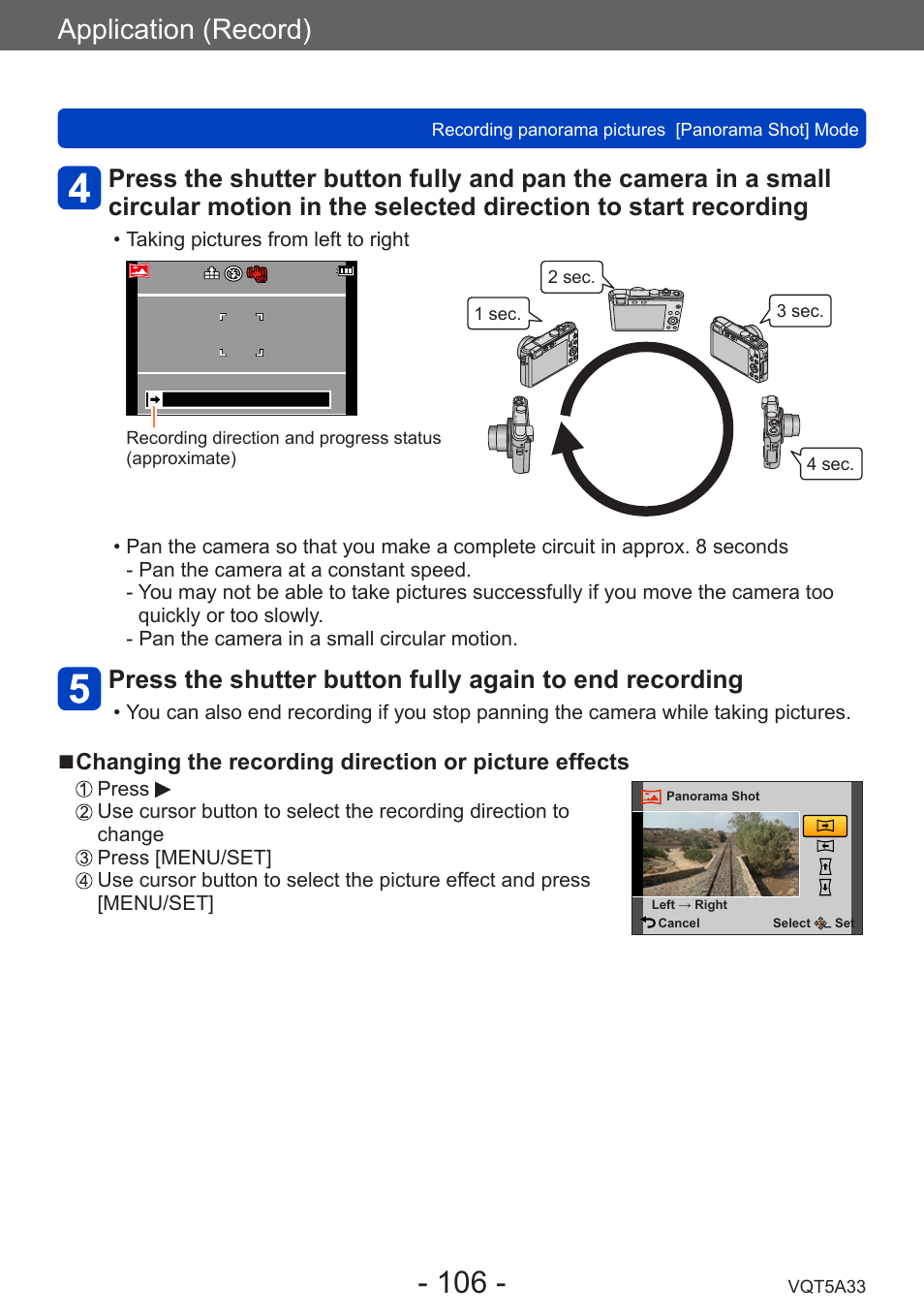Application (record) | Panasonic DMC-LF1W User Manual | Page 106 / 285
