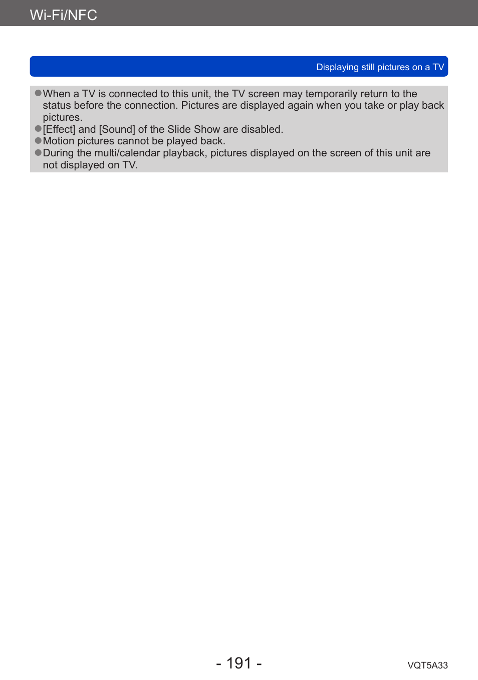 Panasonic DMC-LF1W User Manual | Page 191 / 285