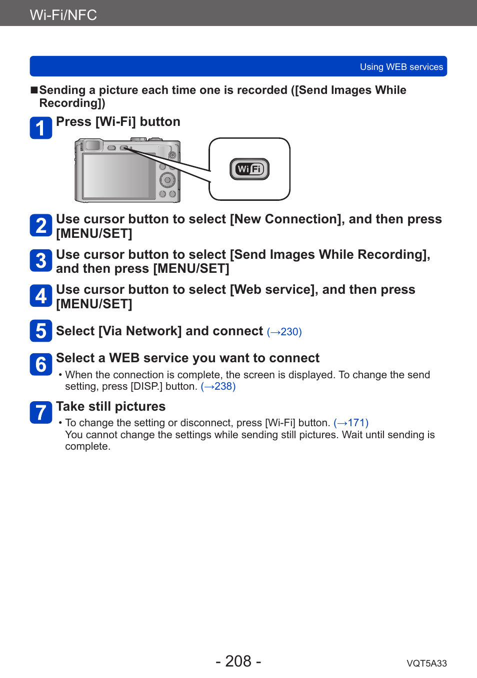 Wi-fi/nfc | Panasonic DMC-LF1W User Manual | Page 208 / 285