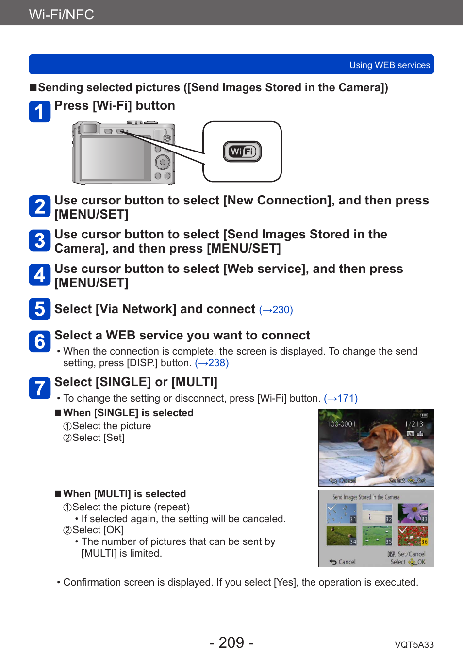 Wi-fi/nfc | Panasonic DMC-LF1W User Manual | Page 209 / 285