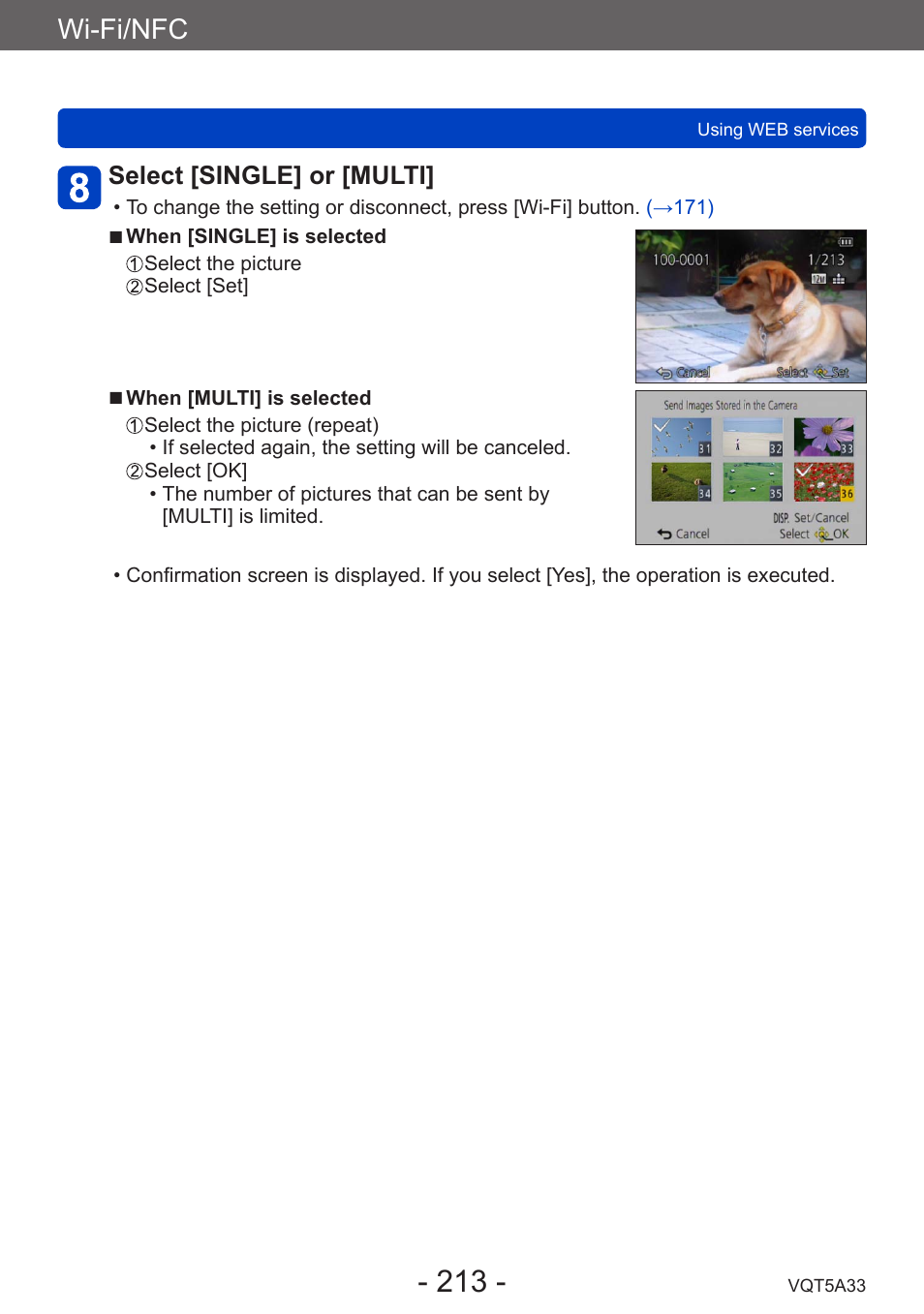 Wi-fi/nfc | Panasonic DMC-LF1W User Manual | Page 213 / 285