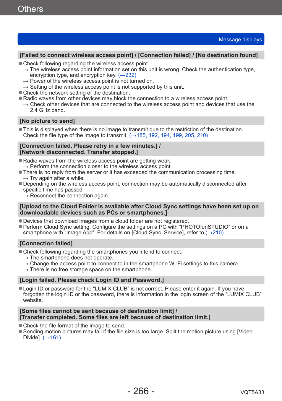 Others | Panasonic DMC-LF1W User Manual | Page 266 / 285