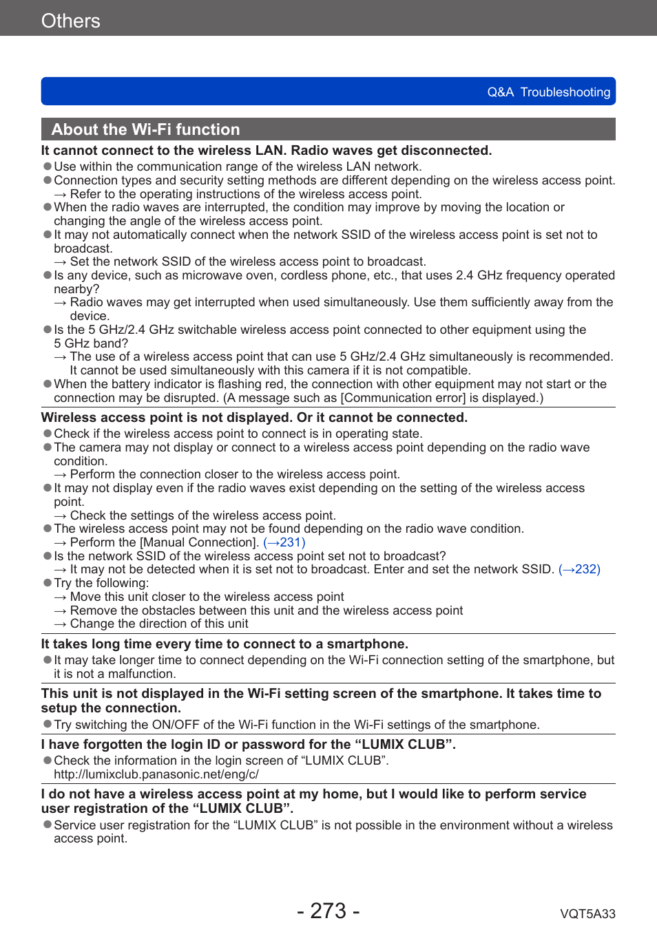 Others | Panasonic DMC-LF1W User Manual | Page 273 / 285