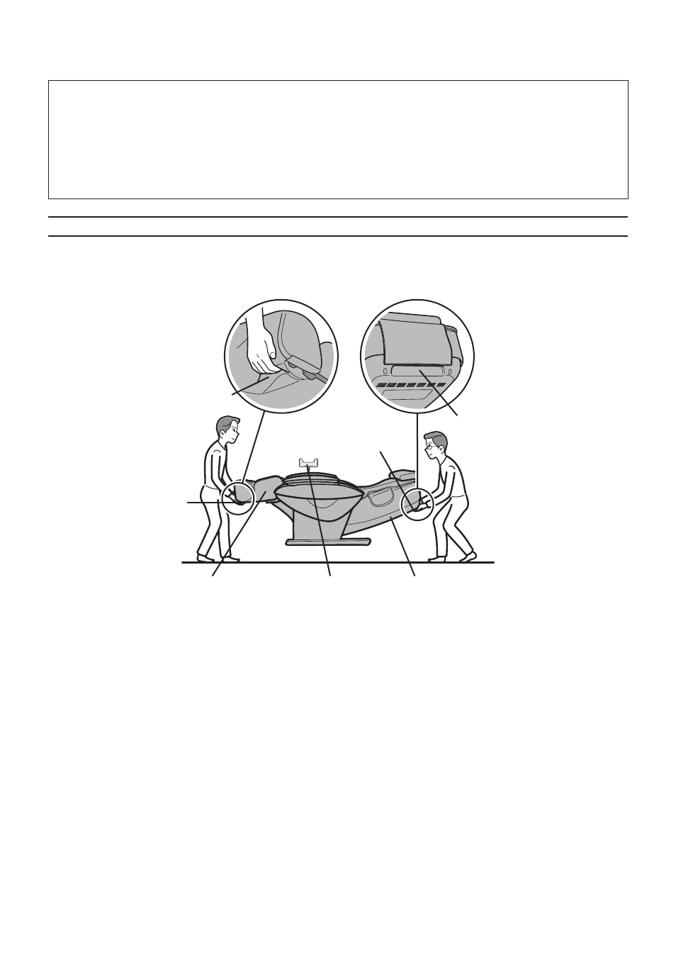 Moving the unit, Lifting the unit | Panasonic EP30007KX User Manual | Page 12 / 33