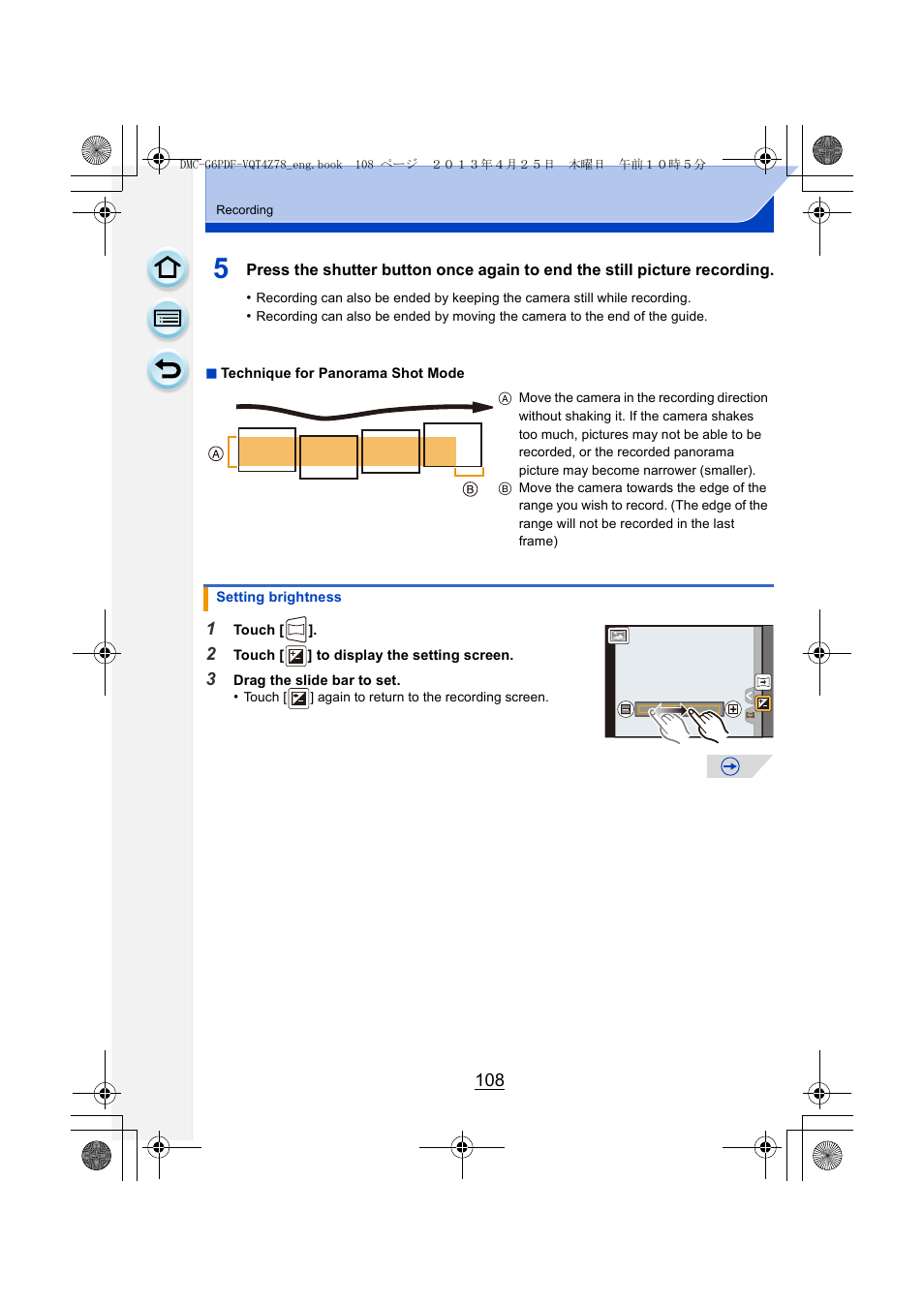 Panasonic DMC-G6KK User Manual | Page 108 / 356