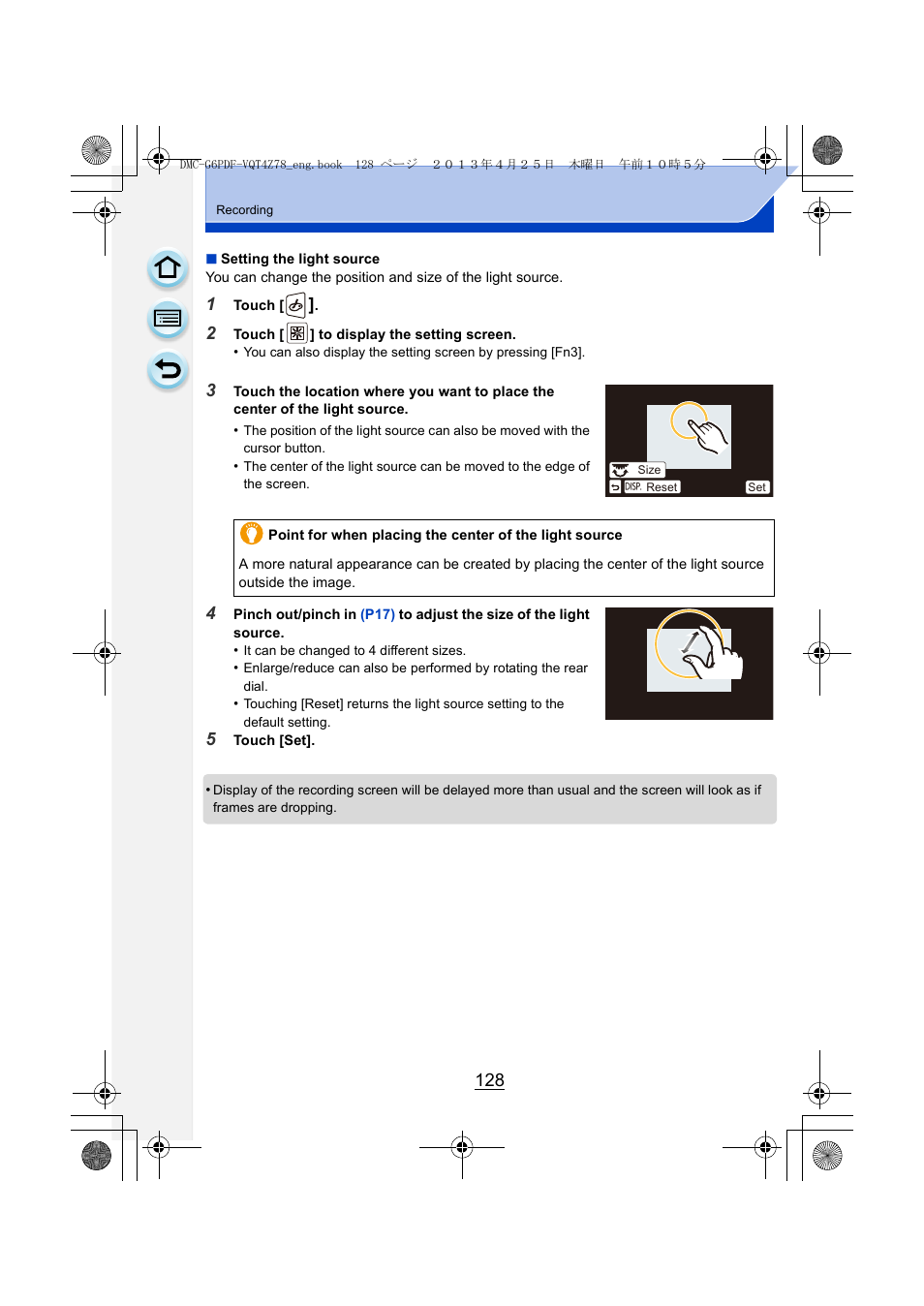 Panasonic DMC-G6KK User Manual | Page 128 / 356