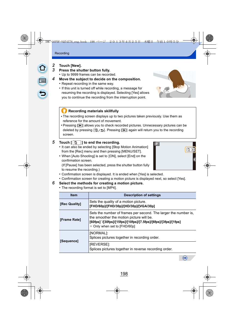Panasonic DMC-G6KK User Manual | Page 198 / 356