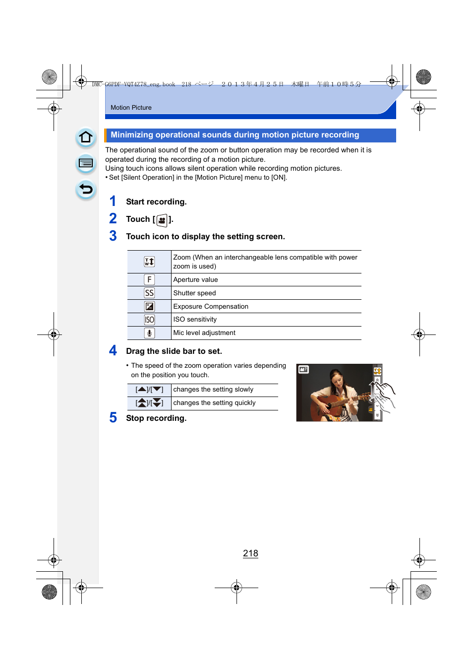 P218) | Panasonic DMC-G6KK User Manual | Page 218 / 356