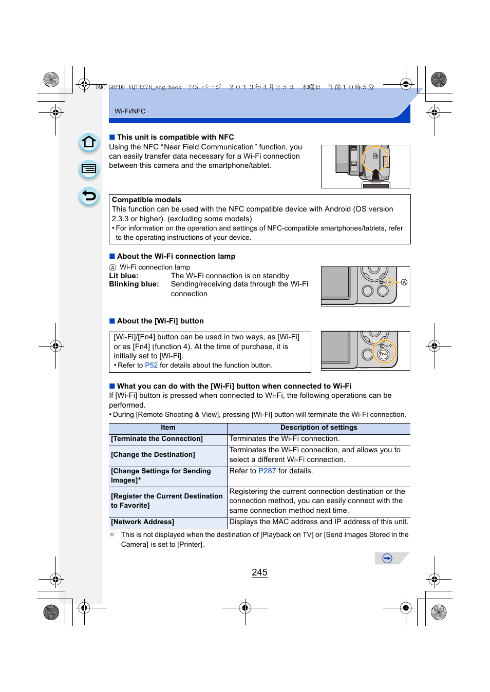 P245) | Panasonic DMC-G6KK User Manual | Page 245 / 356