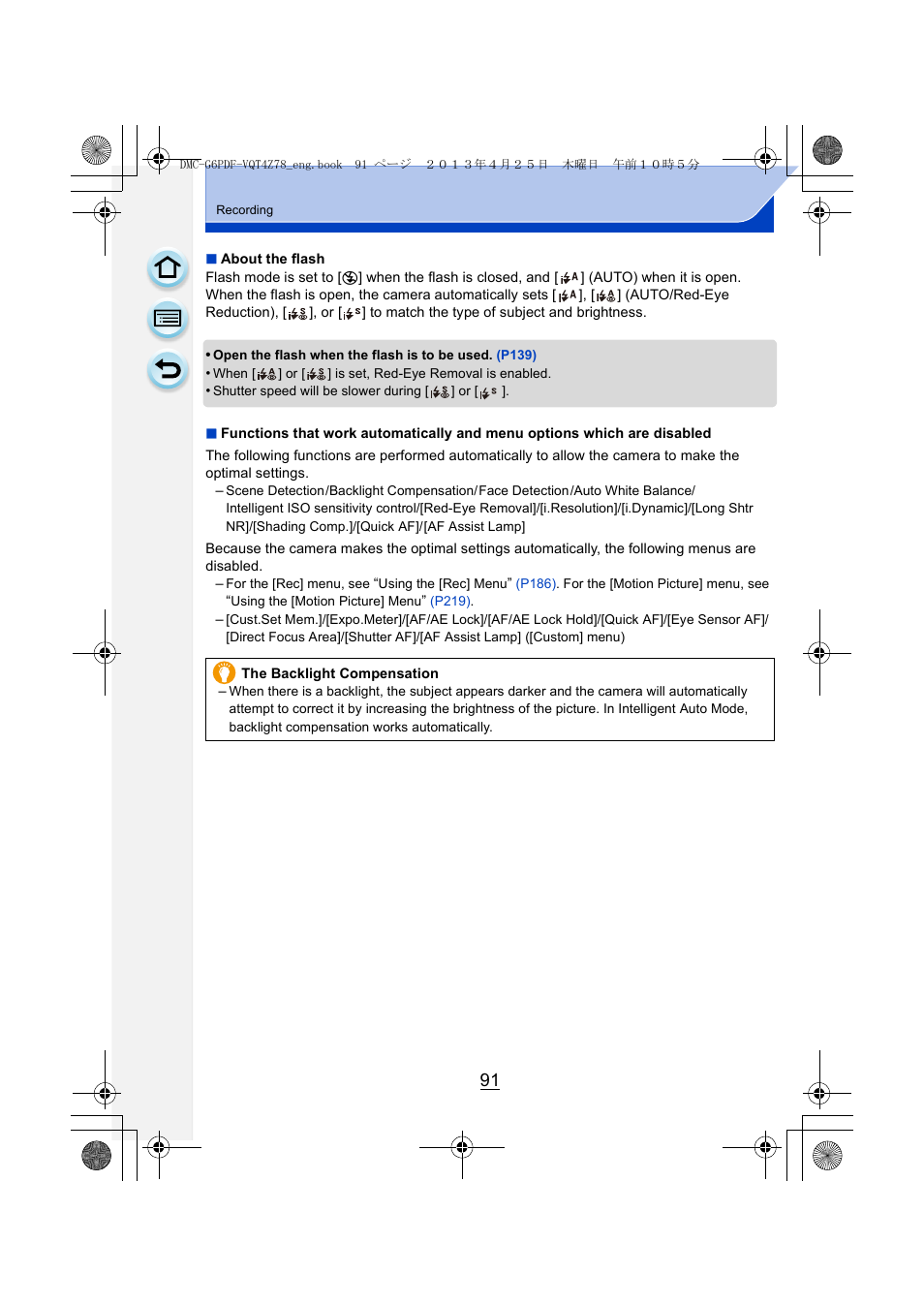 Panasonic DMC-G6KK User Manual | Page 91 / 356