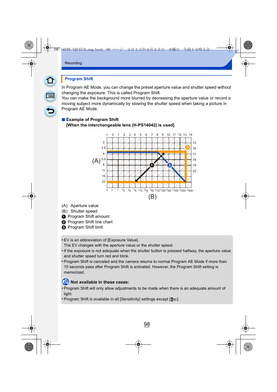 A) (b) | Panasonic DMC-G6KK User Manual | Page 98 / 356