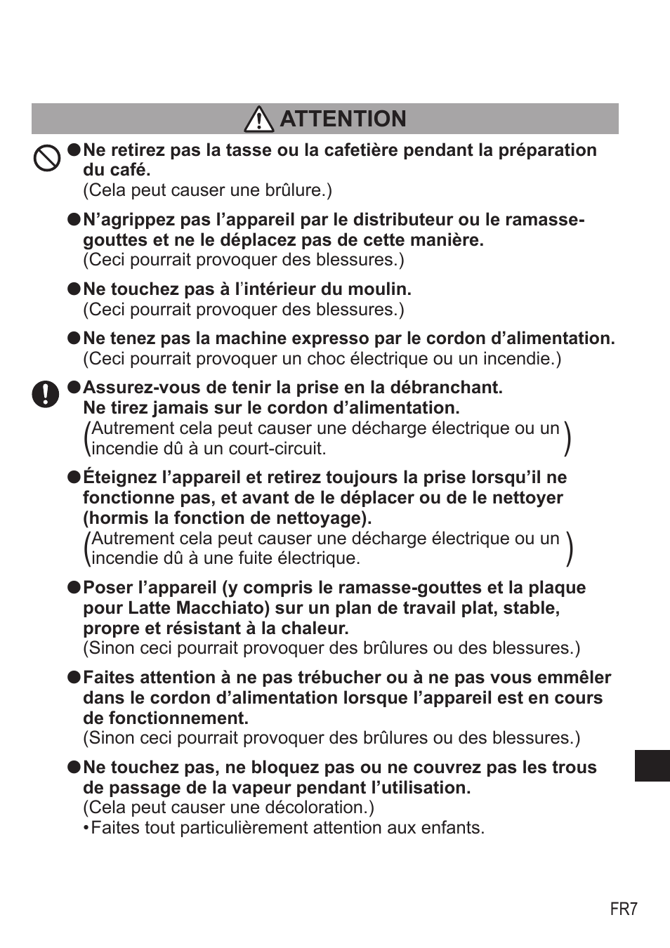 Attention | Panasonic NCZA1 User Manual | Page 141 / 268