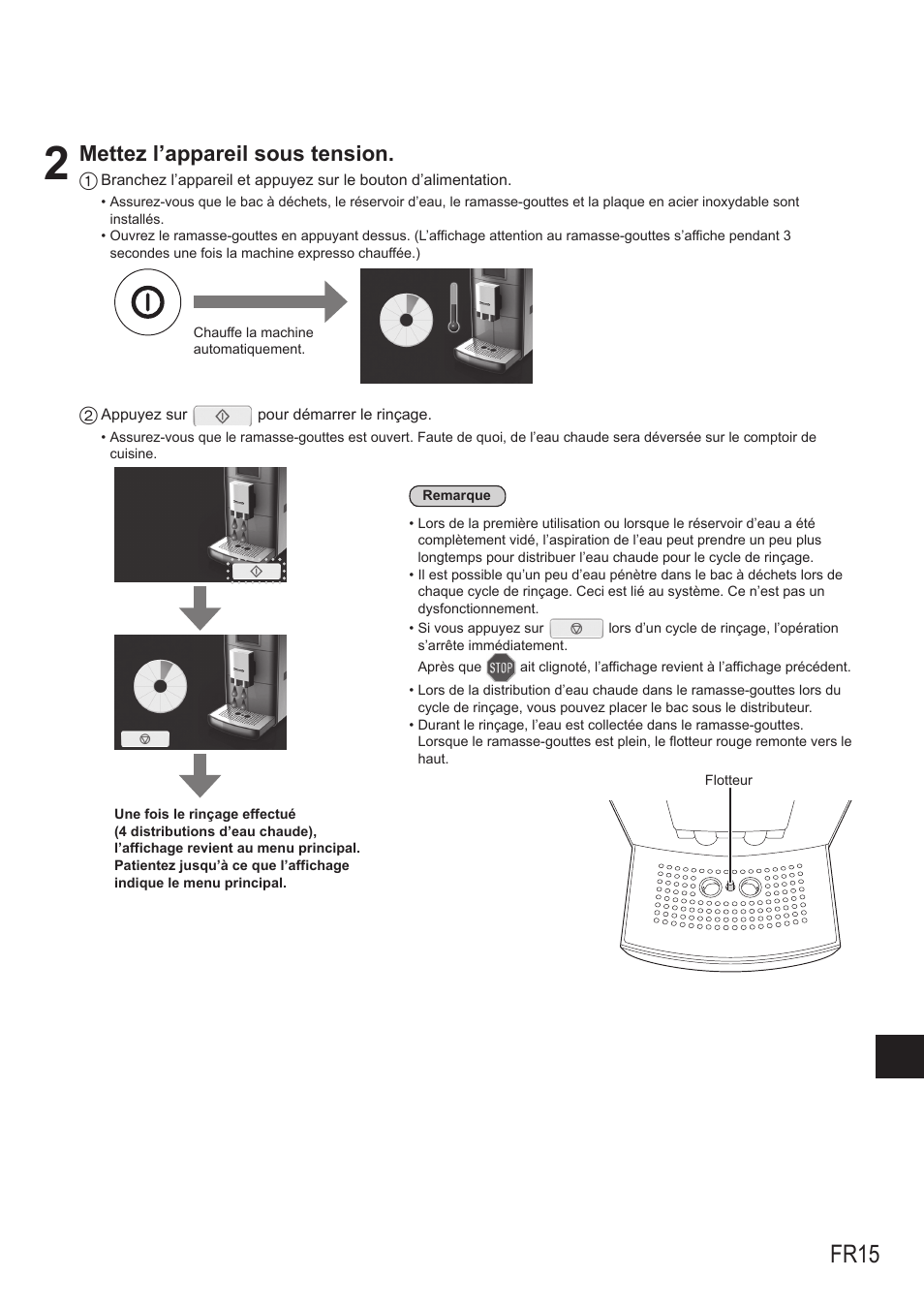 Fr15, Mettez l’appareil sous tension | Panasonic NCZA1 User Manual | Page 149 / 268