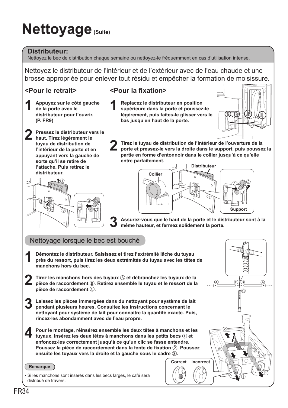 Nettoyage, Fr34 | Panasonic NCZA1 User Manual | Page 168 / 268