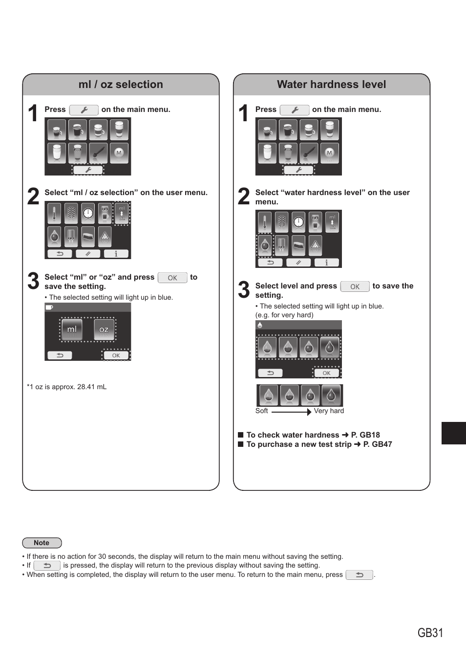 Gb31 | Panasonic NCZA1 User Manual | Page 31 / 268