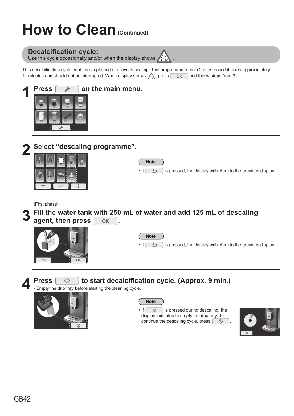 How to clean, Gb42 | Panasonic NCZA1 User Manual | Page 42 / 268