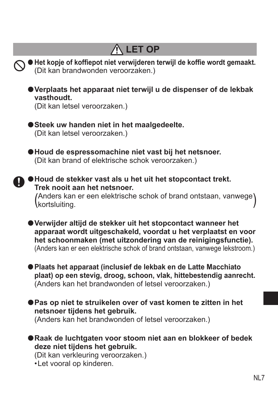 Let op | Panasonic NCZA1 User Manual | Page 97 / 268