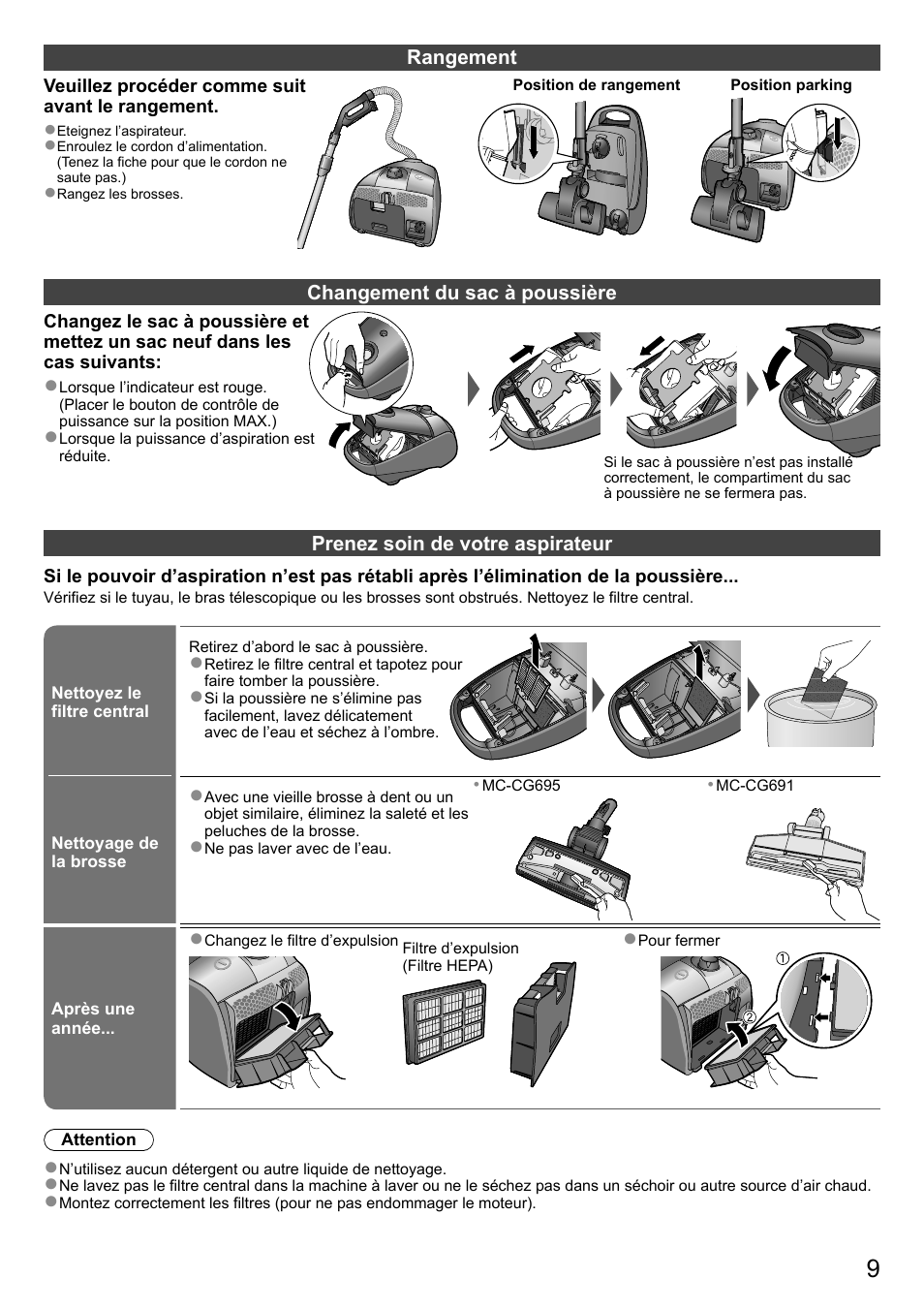 Panasonic MCCG695ZC7A User Manual | Page 9 / 12