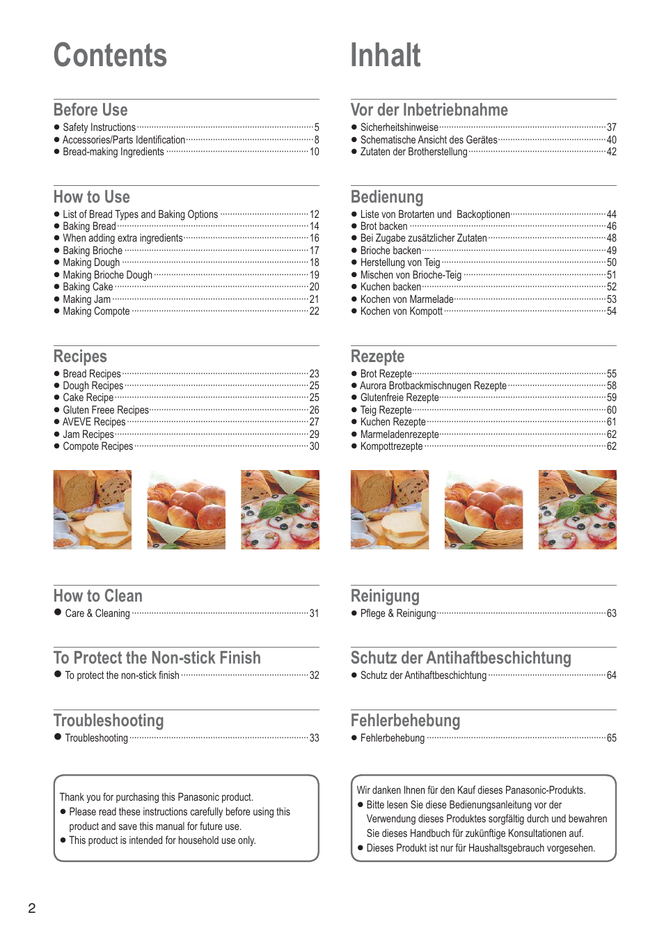 Panasonic SDZB2502BXA User Manual | Page 2 / 200