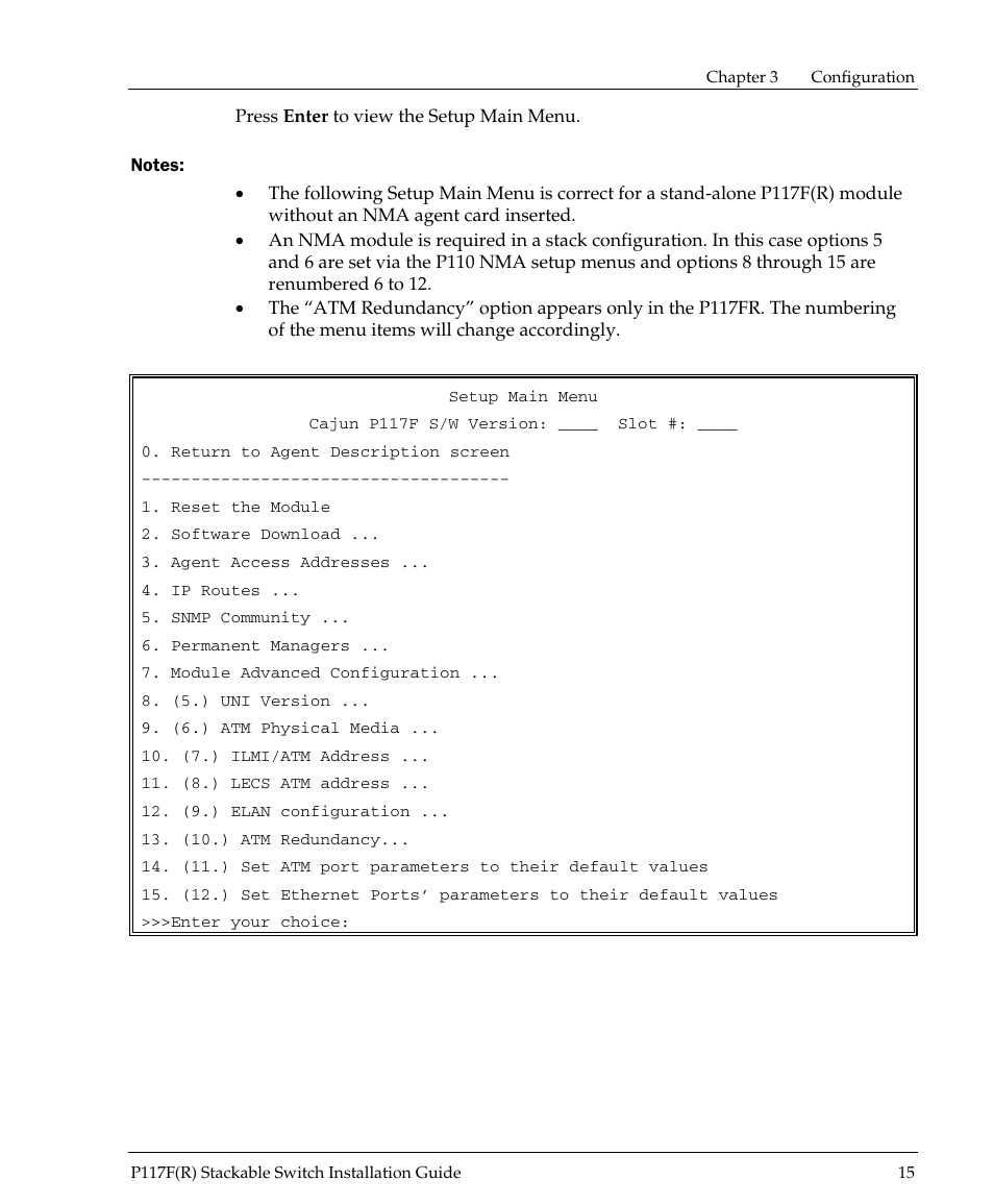 Avaya P117F(R) User Manual | Page 17 / 44