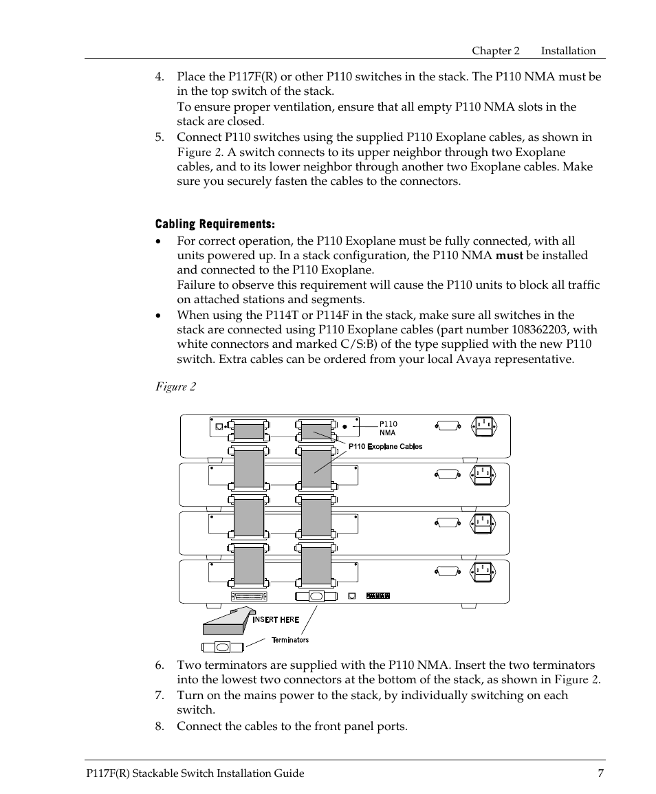 Avaya P117F(R) User Manual | Page 9 / 44