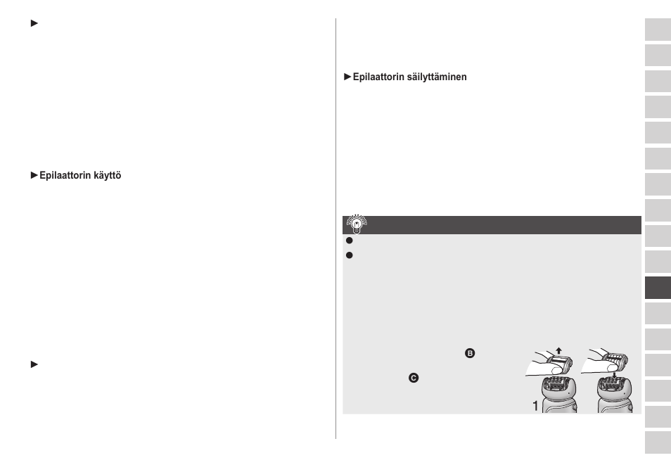 Näinsaatparhaanepilointituloksen | Panasonic ESWD22 User Manual | Page 71 / 114