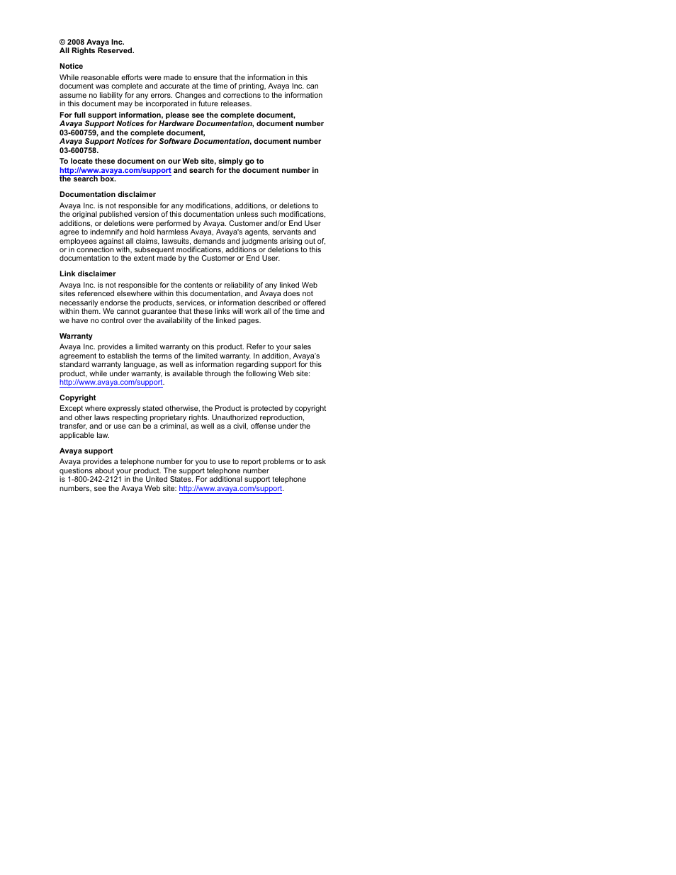 Avaya 03-300686 User Manual | Page 2 / 156