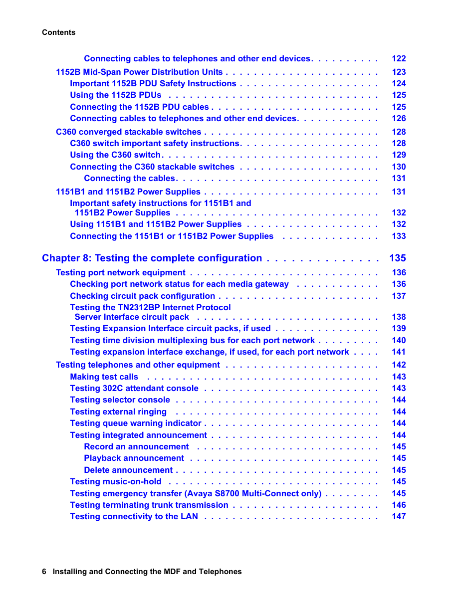 Avaya 03-300686 User Manual | Page 6 / 156
