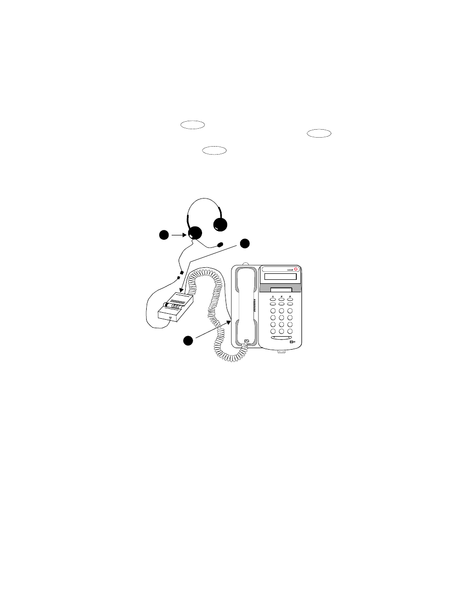 Headsets, Headpieces | Avaya 6402D User Manual | Page 6 / 24