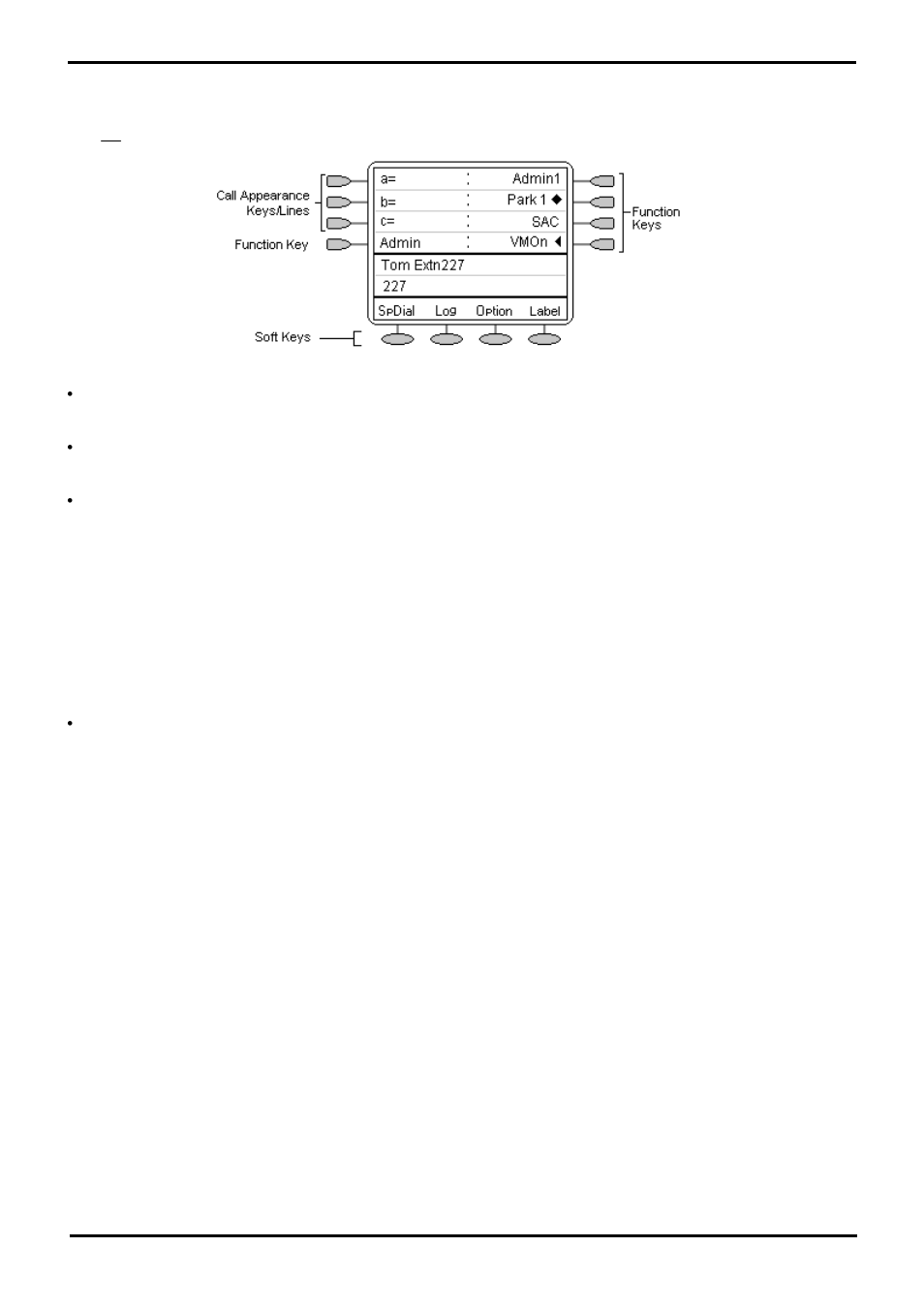 Call appearance keys, 1 call appearance keys | Avaya 15-601127 User Manual | Page 8 / 68