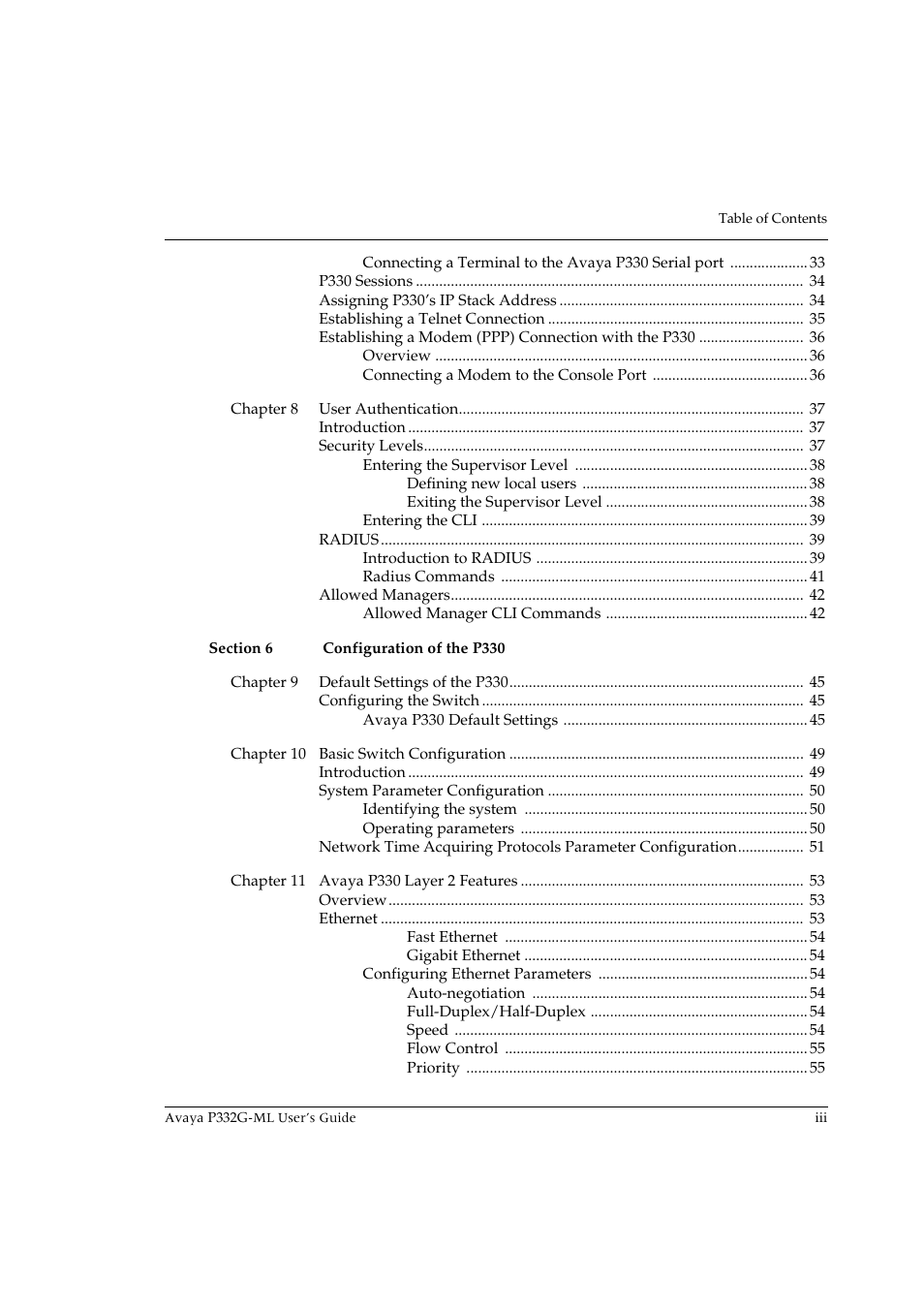 Avaya P332G-ML User Manual | Page 5 / 150