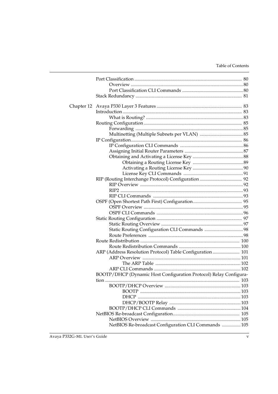Avaya P332G-ML User Manual | Page 7 / 150