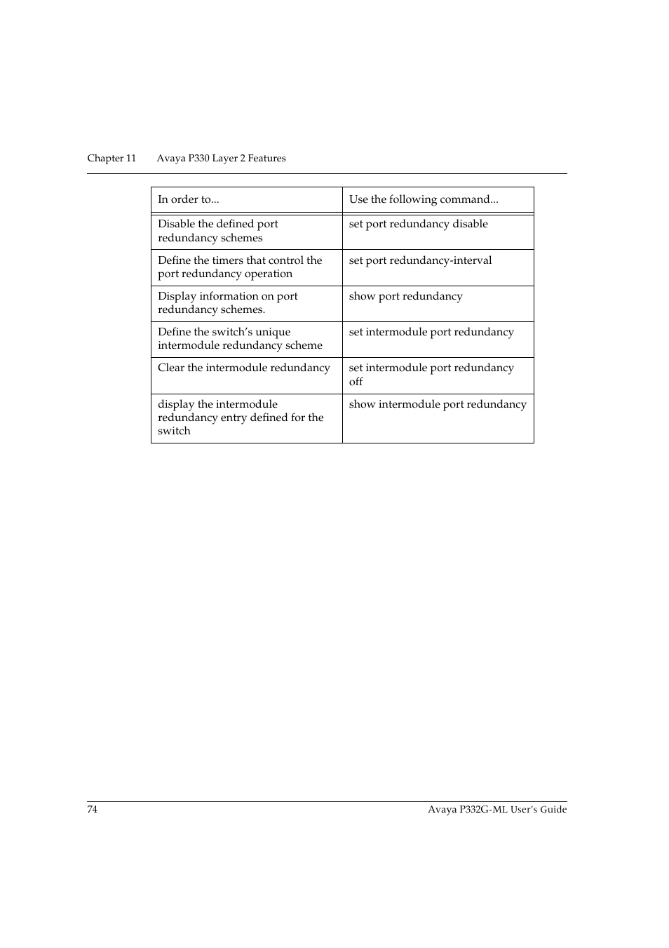Avaya P332G-ML User Manual | Page 88 / 150