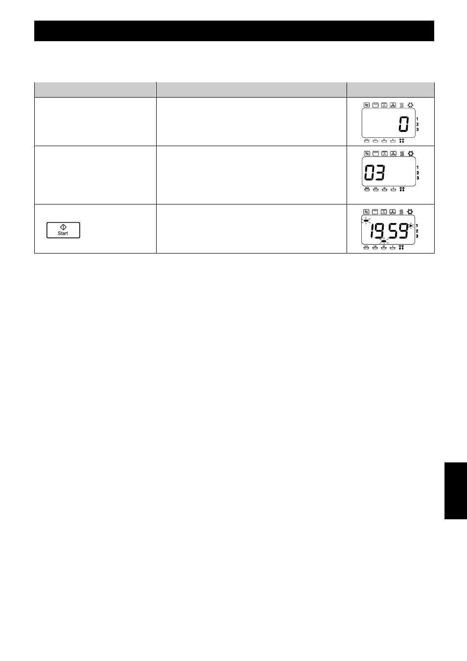 Sådan bruger du hukommelsesprogrammer, Oplysninger handling, Display | Programlås | Panasonic NEC1475 User Manual | Page 217 / 284