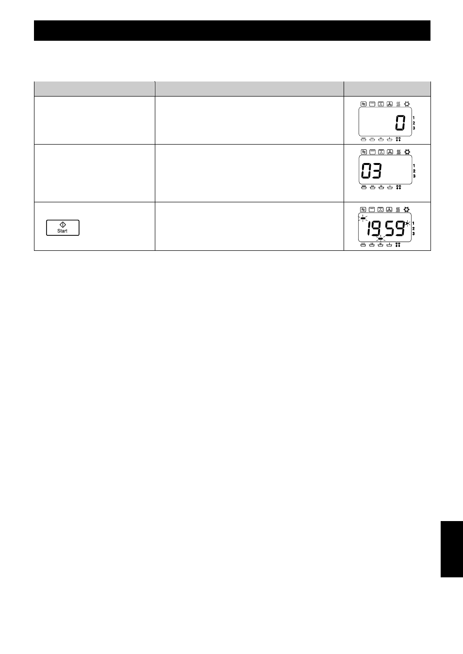 Bruk av minneprogrammer, Informasjon handling, Skjerm | Programlås | Panasonic NEC1475 User Manual | Page 245 / 284