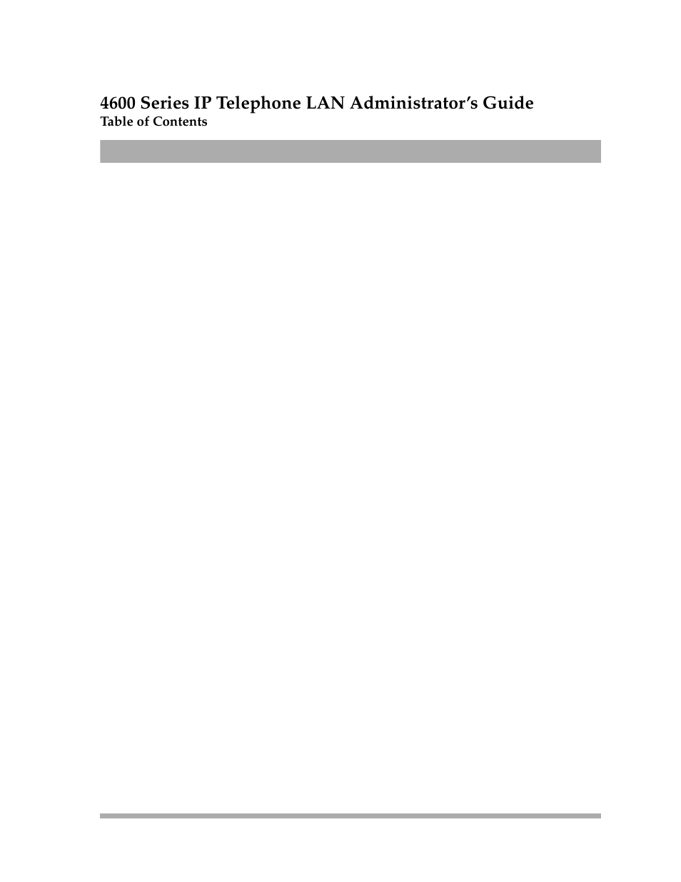 Avaya 4600 Series User Manual | Page 5 / 150