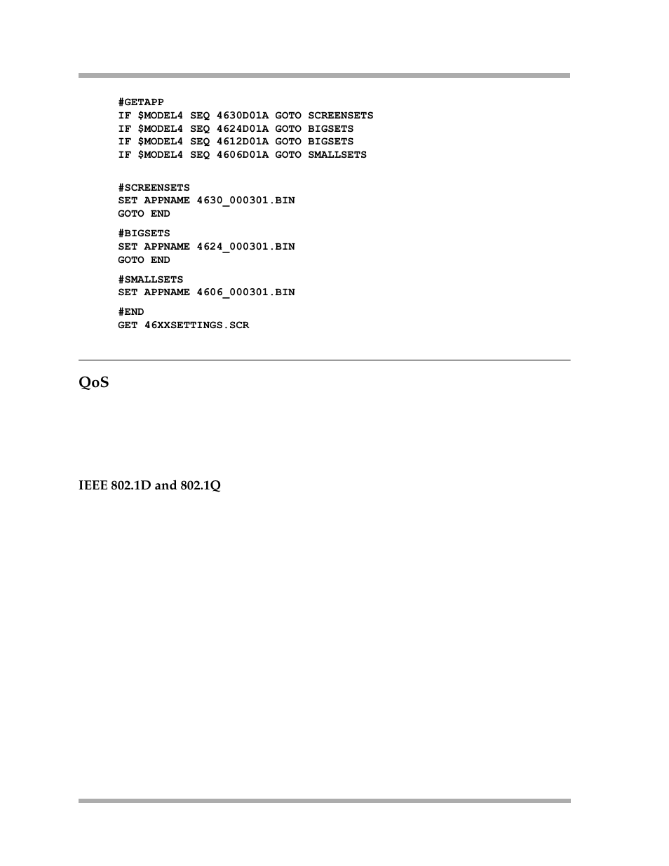 Ieee 802.1d and 802.1q, Qos -20, Ieee 802.1d and 802.1q -20 | Avaya 4600 Series User Manual | Page 50 / 150