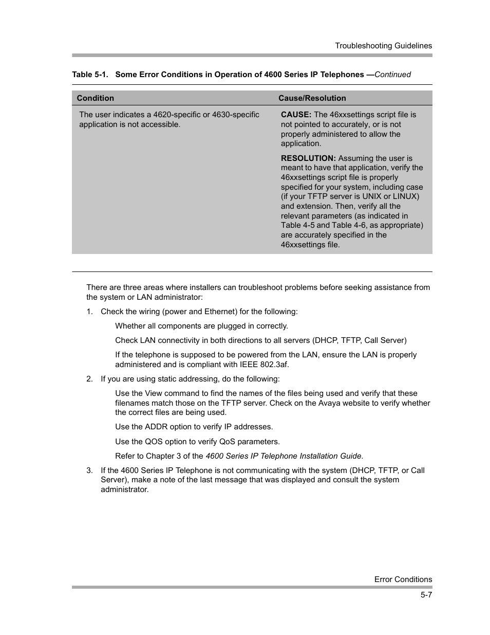 Avaya 4600 Series User Manual | Page 71 / 150