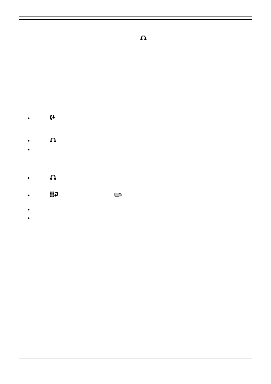 Headset working | Avaya 5420 User Manual | Page 14 / 52